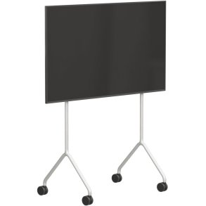 Pedestal Moon Light TV-Stander 100 cm, Cloudy Silver